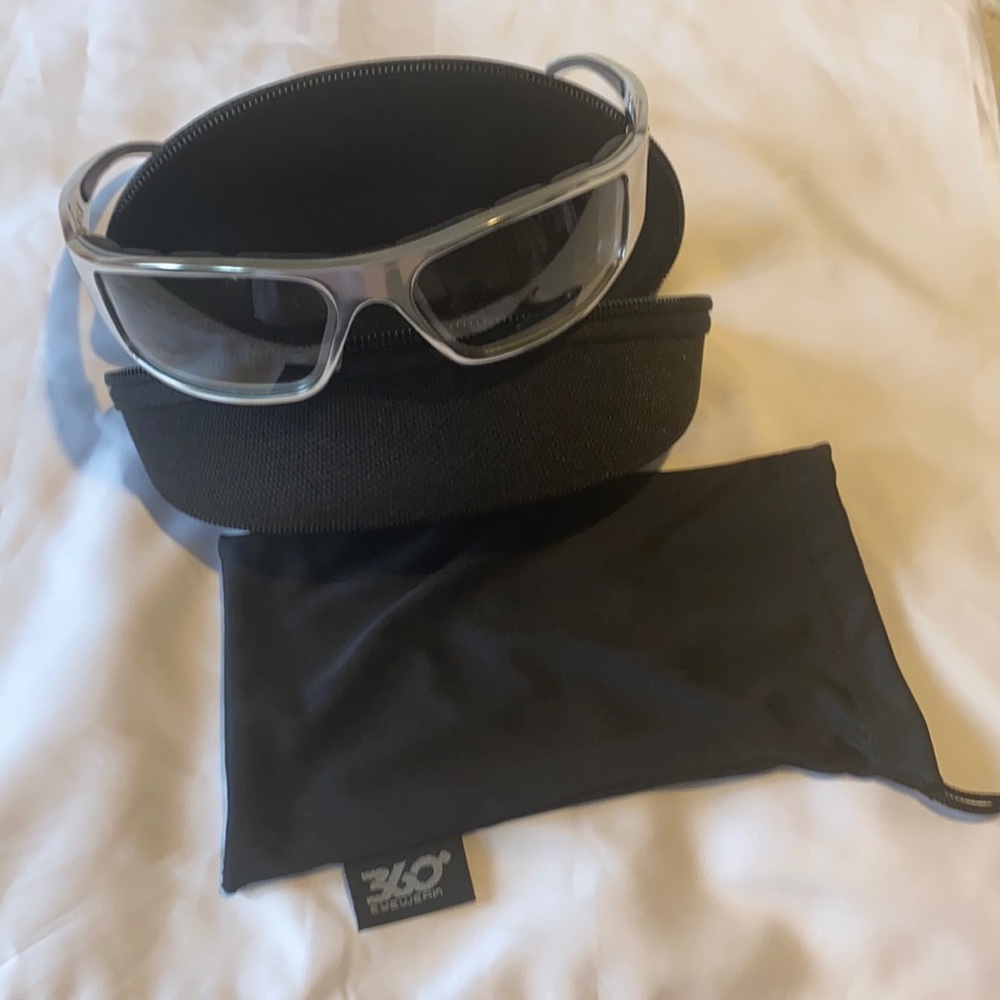 Raven biker glasses 360 eyewear worn 1 time